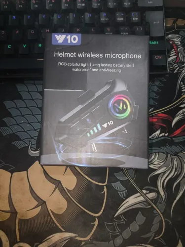 FONE E MICROFONE PARA MOTOBOY