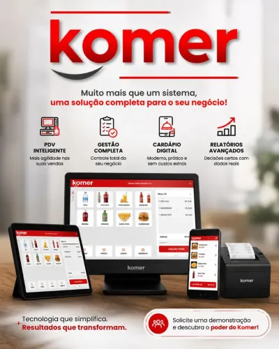 Sistema de Gestão para Bares e Reataurantes