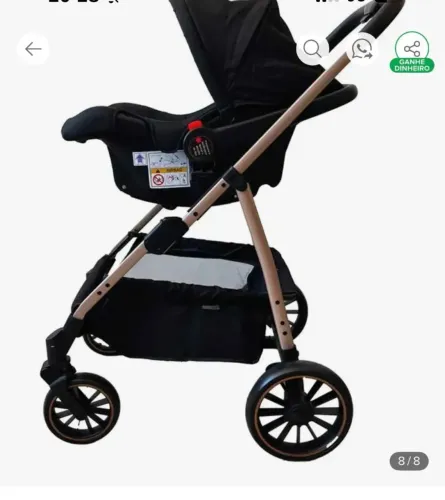CARRINHO PARA BEBE MOVE 3 EM 1