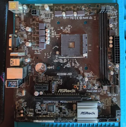 Placa Mãe Asrock AM4 DDR4 (leia)