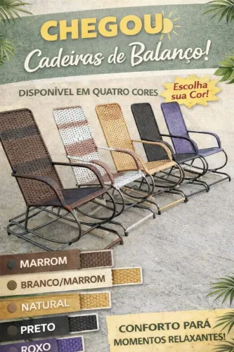 Cadeira de balanço 