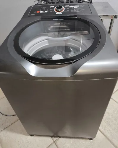 Máquina de lavar faz tudo Brastemp 15kg