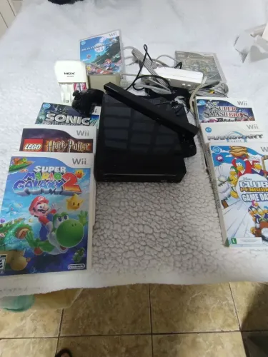 Nintendo Wii Desbloqueado + Jogos Originais - Completo