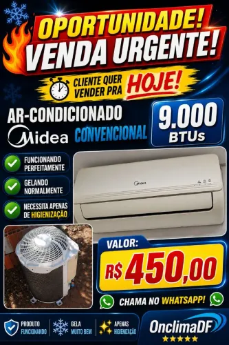 Ar condicionado 9mil btus