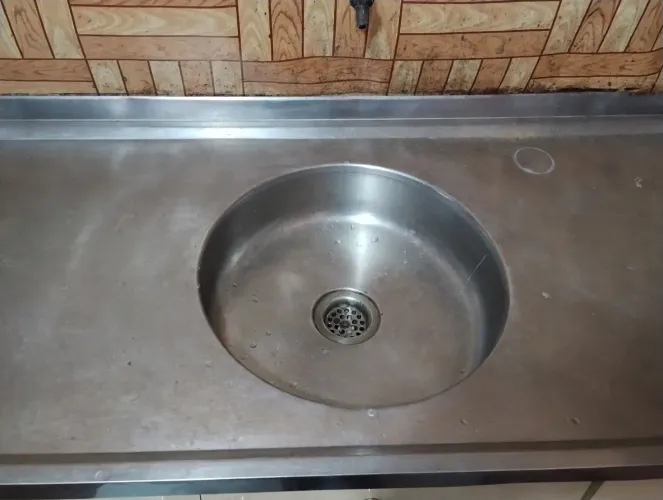 Fogão a lenha número 2 esquenta muito e cuba de inox