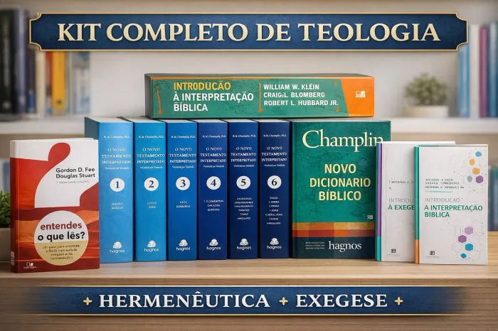 ? KIT COMPLETO DE TEOLOGIA - Material de Alto Nível