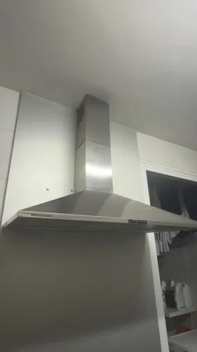 Coifa Brastemp prata