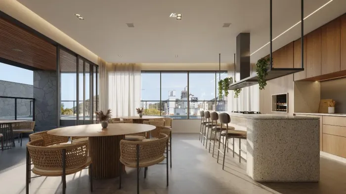 Apartamento com 3 Suítes e Varanda Gourmet Vista Panorâmica e Lazer Completo
