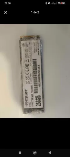 SSD NVME 256GB