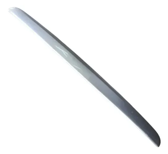 Aplique Moldura Tampa Traseira Citroen C3 2003 2012 Prata