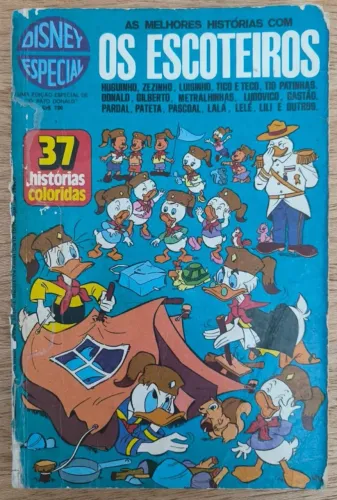 Disney Especial N°10: Os Escoteiros (Primeira Edição - Abril/1974)