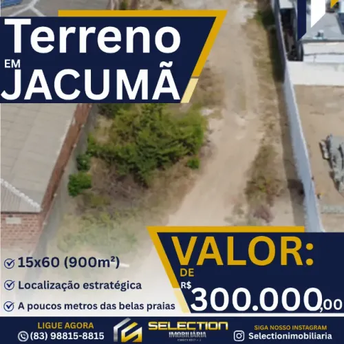 Terreno beira de pista em Jacumã