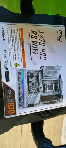 Placa-Mãe ASRock X870 Pro RS,DDR5 AM5 (NOVA LACRADA)