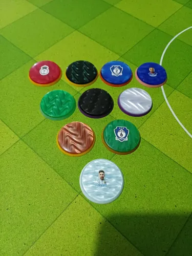 Time de Futebol de botão 