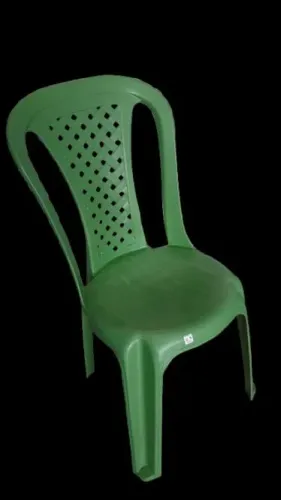 Cadeira de plástico verde