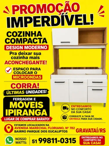 Cozinha compacta