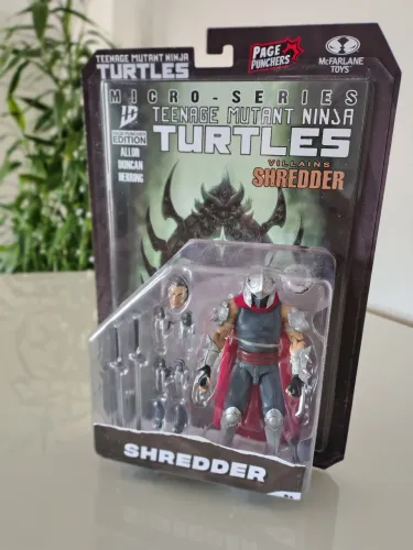 BONECO SHREDDER DESTRUIDOR TARTARUGAS NINJAS MCFARLANE TOYS