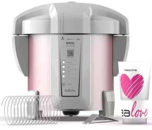 Vendo Autoclave Bellinha 5 Litros Rose Gold 110V, em estado seminovo.