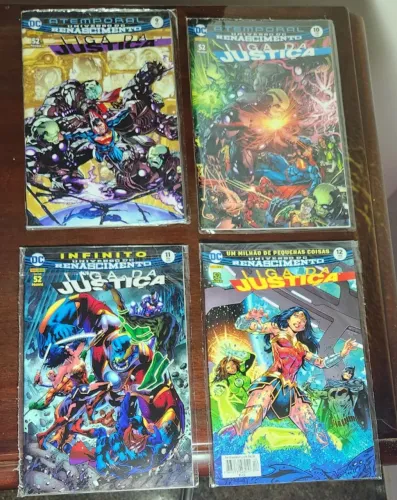 HQ Liga da Justiça - DC Renascimento, Lote 16 Edições, Panini Comics