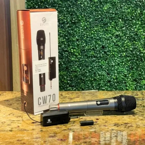 Microfone Sem Fio P10 USB-C Custom Sound CW70