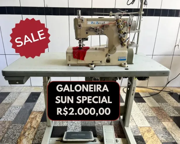 Maquina Galoneira - costura industrial
