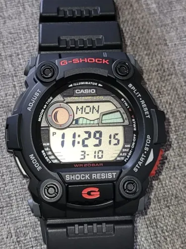 CASIO G-shock Fases da Lua e Maré