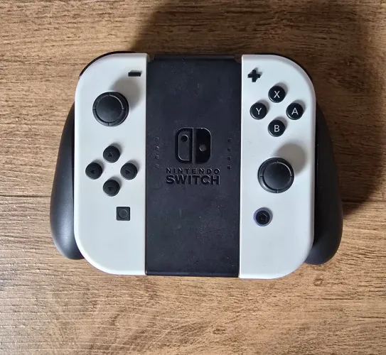 Controle Nintendo Switch Original+ Grip Novo 