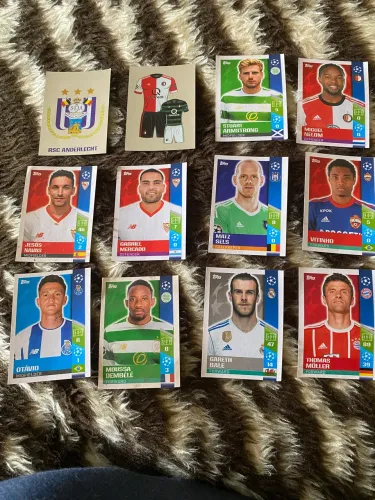 Figurinhas Champions League 2017/2018