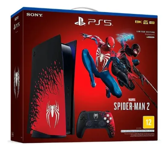 Console PS5 Spider Man 2 Limited Edition - LACRADO