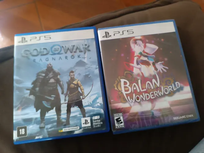 GOW Ragnarok + Balan Wonderworld PS5 