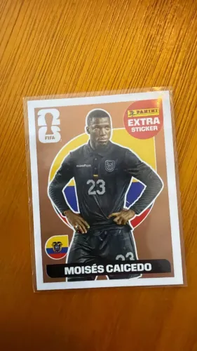 FIGURINHA LEGEND MOISÉS CAICEDO BRONZE