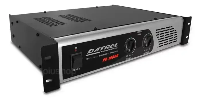 Amplificador Potencia Datrel Pa10.000 1000 Wrms - Novo