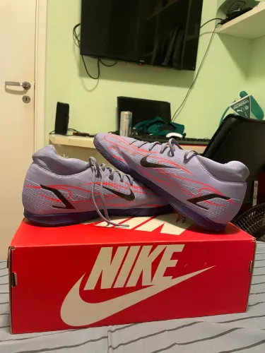 Chuteira Campo NIKE Mercurial Superfly Kylian Mbappé Futsal (original)