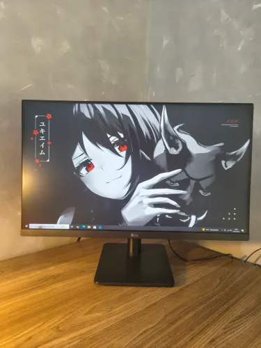Monitor LG 24" 100Hz FHD | Detalhe no Canto | Aceito Cartão | OLX Pay