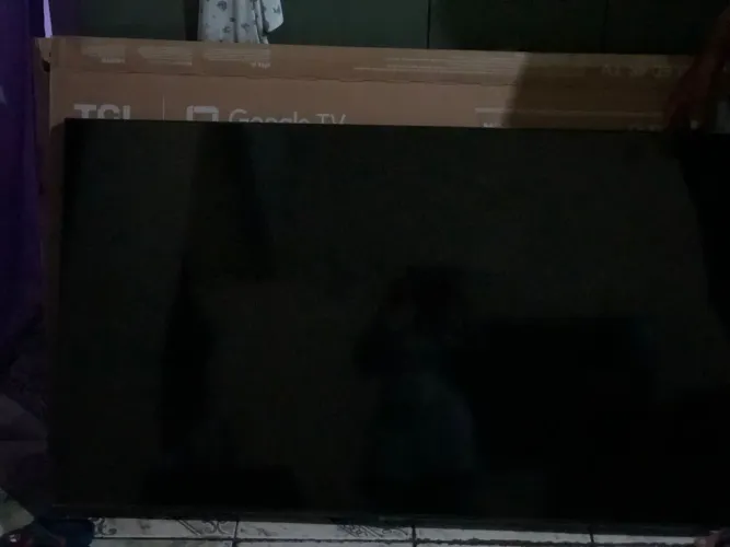 Tv  Samsung 58 polegadas 4K Smart (com defeito - só sai o som, não aparece a imagem)