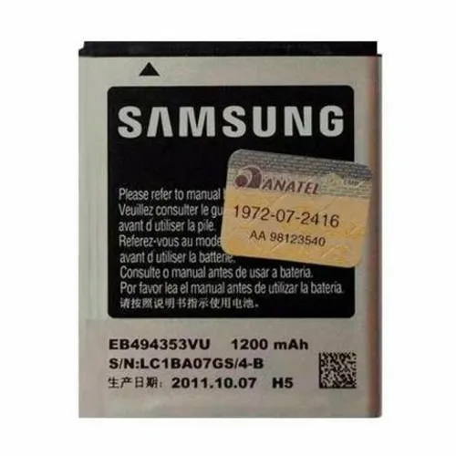 Bateria Samsung Galaxy Pocket Neo Duos S5310 Eb494353vu original