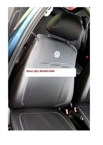 Capa banco Couro Corvin sob medida gol voyage g7 g8 2020 2021 impermeável não passar agua