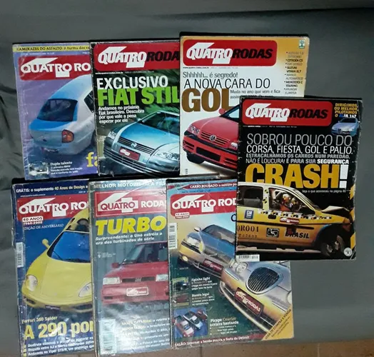 Revistas 4 rodas lote