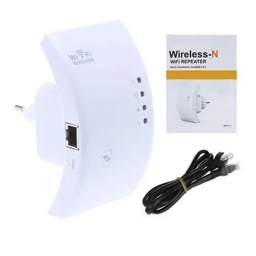 Repetidor Wifi Extensor De Sinal Wifi Função Roteador ate 300Mbps