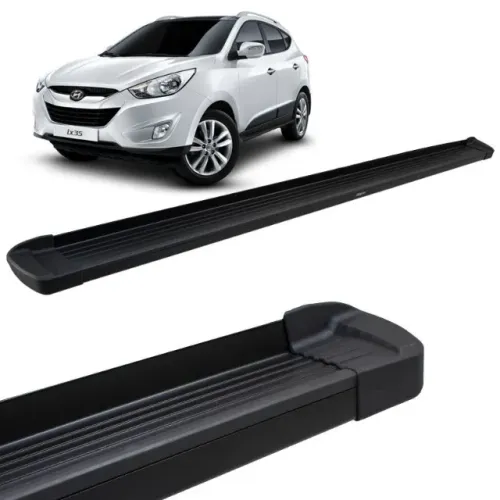 Estribo Hyundai IX35 /2016 - Alumínio Preto - CK335