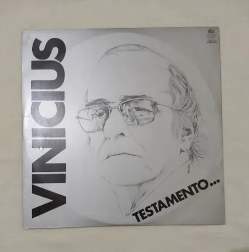 LP Vinicius De Moraes - Testamento (P-1980). Disco em Ótimo Estado de Conservação.