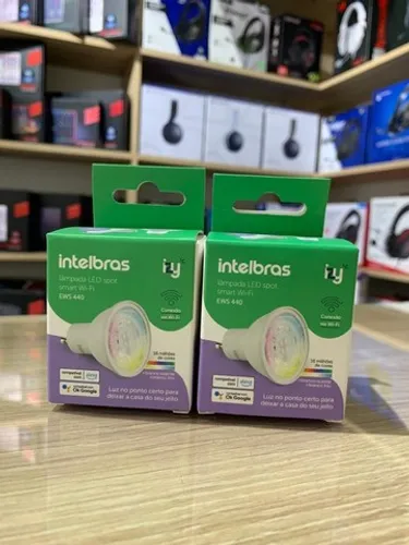 Lâmpada LED Spot Smart WI-FI Intelbras- Loja Física em Curitiba