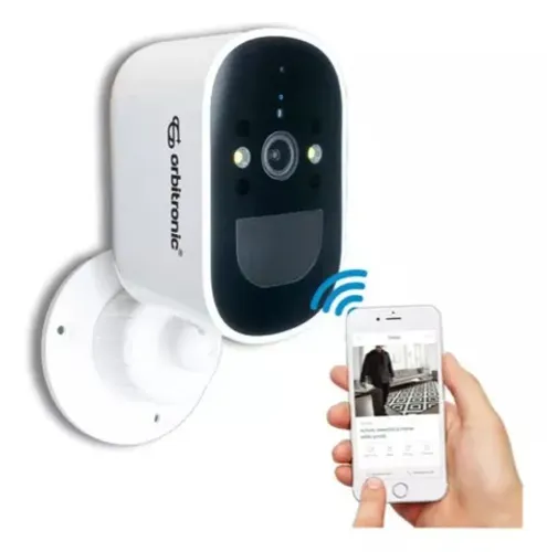 Camera de Segurança Ip Wifi Full Hd 1080P a Bateria Recarregável