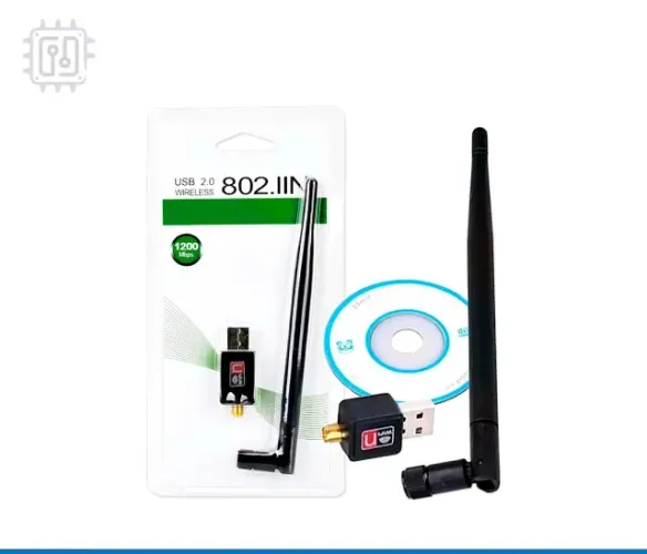 Adaptador Usb Wifi Para Pc E Notebook - Receptor Wireless