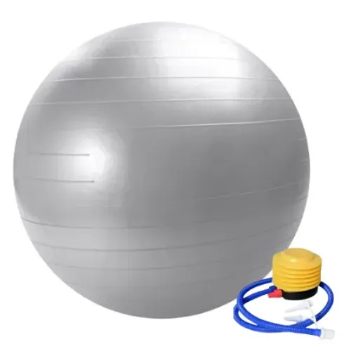 * Bola Suíça Premium para Pilates Yoga e Exercícios, 75cm, Sistema Anti-Estouro z728