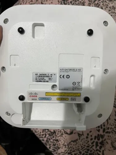 Roteador Cisco air sap2602E-E-k9 com fonte alimentadora