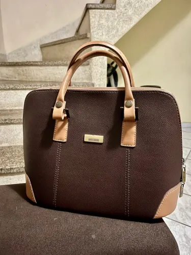 Bolsa Mônica Sanches original (couro legítimo)