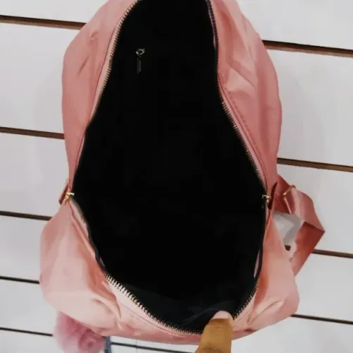 Mochila De Costa Feminina Fashion 36x26cm Dc22092 Promoç - Rosa