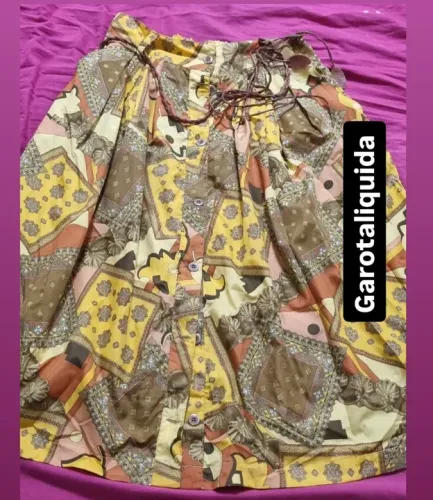 Saia Estampada