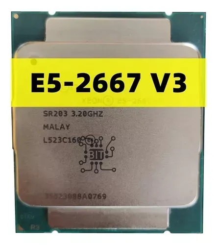 Processador Xeon E5-2667V3 3.60GHz